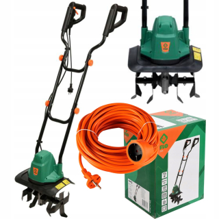 Rototiller Yato 45 cm 1500 W 0 HP + Geko záhradný predlžovací kábel 10 m 1 ks zásuvky oranž